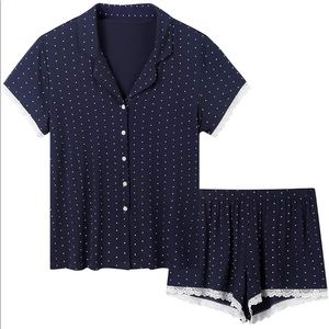 Cozy Bamboo Shirt and shorts pajama set